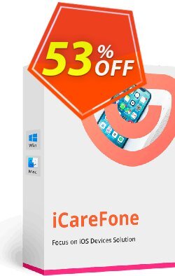 Tenorshare iCareFone - Unlimited License  Coupon discount 53% OFF Tenorshare iCareFone (Unlimited License), verified - Stunning promo code of Tenorshare iCareFone (Unlimited License), tested & approved