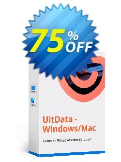 Tenorshare UltData - Mac Data Recovery Coupon, discount discount. Promotion: coupon code
