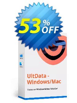 Tenorshare UltData Mac Data Recovery - Unlimited license Coupon, discount discount. Promotion: coupon code