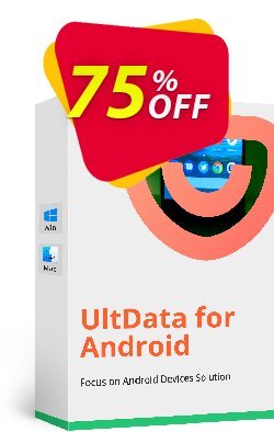 75% OFF Tenorshare UltData for Android - Lifetime License  Coupon code