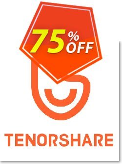 75% OFF Tenorshare PDF Password Remover - Unlimited PCs  Coupon code