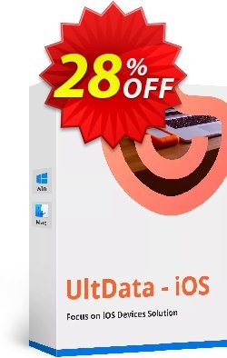 Tenorshare UltData for iOS - Family License Coupon, discount Promotion code. Promotion: Offer discount