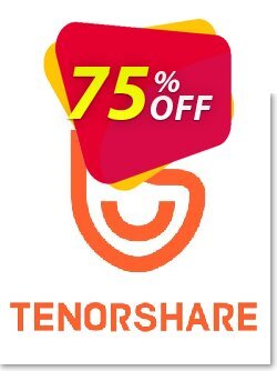 75% OFF Tenorshare Data Backup - 2-5 PCs  Coupon code