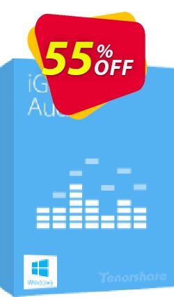 55% OFF Tenorshare iGetting Audio Coupon code