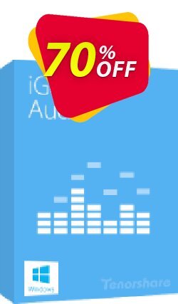 70% OFF Tenorshare iGetting Audio - 2-5 PCs  Coupon code