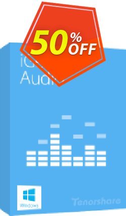 50% OFF Tenorshare iGetting Audio - Unlimited License  Coupon code