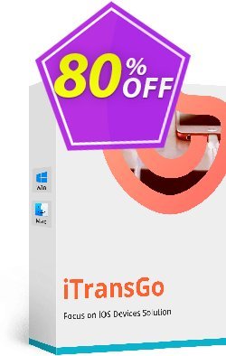 80% OFF Tenorshare iTransGo for Mac - Unlimited Devices  Coupon code
