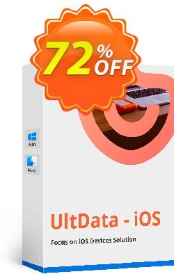 Tenorshare UltData for iOS - 1 year license Coupon, discount Promotion code. Promotion: Offer discount
