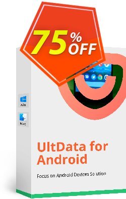 75% OFF Tenorshare UltData for Android - 1 Year License  Coupon code