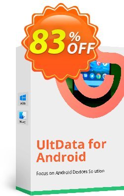 Tenorshare UltData for Android/Mac - 6-10 Devices Coupon, discount Promotion code. Promotion: Offer discount