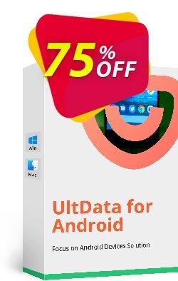 75% OFF Tenorshare UltData for Android - Mac - 1 Year  Coupon code