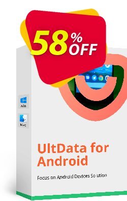 58% OFF Tenorshare UltData for Android - Mac - 1 Month  Coupon code