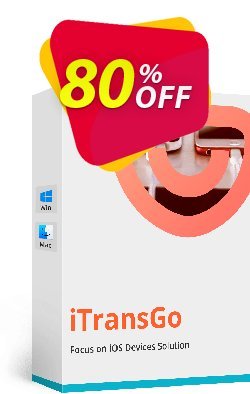Tenorshare iTransGo - Lifetime License  Coupon discount 80% OFF Tenorshare iTransGo (Lifetime License), verified - Stunning promo code of Tenorshare iTransGo (Lifetime License), tested & approved