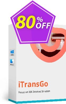 80% OFF Tenorshare iTransGo - Lifetime License  Coupon code