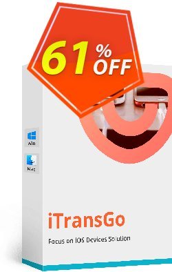 61% OFF Tenorshare iTransGo - 1 Month License  Coupon code