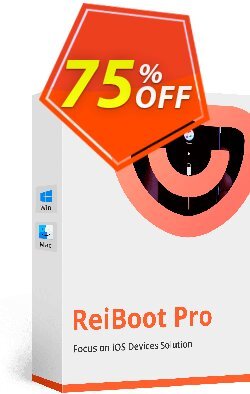 75% OFF Tenorshare ReiBoot Pro - 1 Month License Coupon code