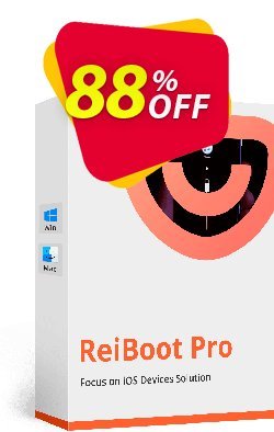 88% OFF Tenorshare ReiBoot Pro - 11-15 Devices  Coupon code