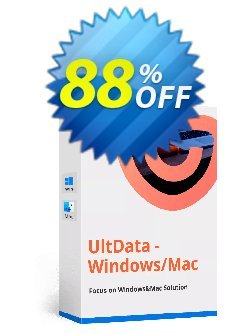 Tenorshare UltData Windows Data Recovery - 11-15 PCs Coupon, discount discount. Promotion: coupon code