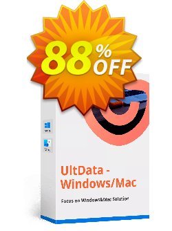 Tenorshare UltData Mac Data Recovery - 6-10 Macs Coupon, discount discount. Promotion: coupon code