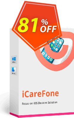 81% OFF Tenorshare iCareFone for Mac - 6-10 Macs  Coupon code