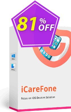 81% OFF Tenorshare iCareFone for Mac - 6-10 Macs  Coupon code