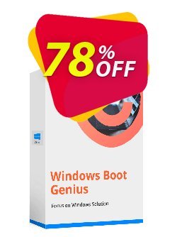 78% OFF Tenorshare Windows Boot Genius - 2-5 PCs  Coupon code