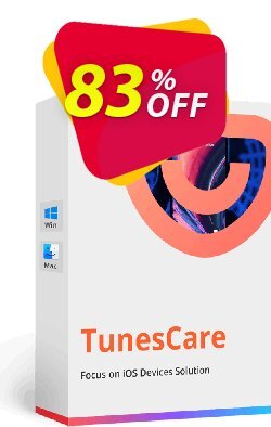 83% OFF Tenorshare TunesCare Pro - 6-10 PCs  Coupon code