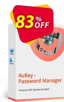 83% OFF Tenorshare 4uKey Password Manager for MAC, verified