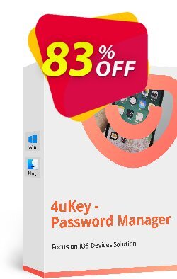 Tenorshare 4uKey Password Manager for MAC - 1 month  Coupon discount 83% OFF Tenorshare 4uKey Password Manager for MAC (1 month), verified - Stunning promo code of Tenorshare 4uKey Password Manager for MAC (1 month), tested & approved