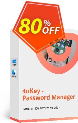 80% OFF Tenorshare 4uKey Password Manager for MAC - Lifetime Coupon code