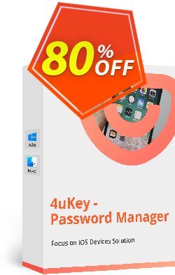 80% OFF Tenorshare 4uKey Password Manager for MAC (Lifetime), verified