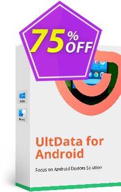 75% OFF Tenorshare UltData for Android - Mac  Coupon code