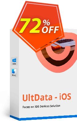 UltData iPhone Data Recovery Coupon, discount 10% Tenorshare 29742. Promotion: 