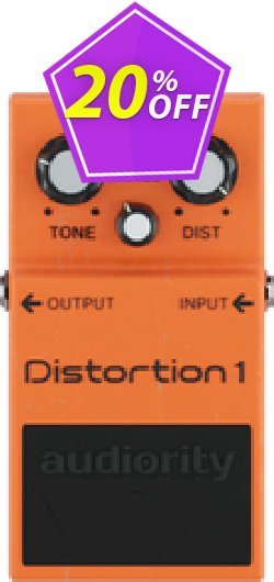 Audiority Distortion 1 Excellent offer code 2024