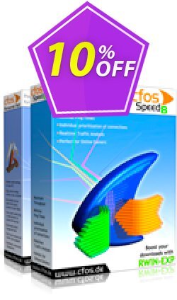 10% OFF cFos Personal Net + cFosSpeed bundle Coupon code