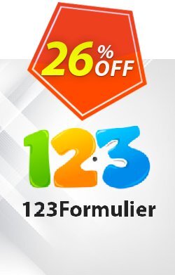 26% OFF 123Formulier Goud - maandelijks abonnement Coupon code