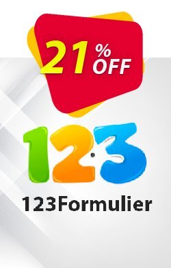 21% OFF 123Formulier Platina - maandelijks abonnement Coupon code