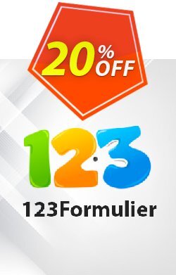 20% OFF 123Formulier Diamant - maandelijks abonnement Coupon code