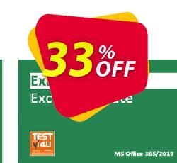 MO-200 Excel Associate Exam - Office 365 & Office 2019 - English version - 25 hours of access Exclusive promotions code 2024