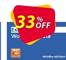 33% OFF MO-100 Word Associate Exam Coupon code