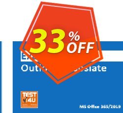 MO-400 Outlook Associate Exam - Office 365 & Office 2019 - English version - 25 hours of access Awesome offer code 2024