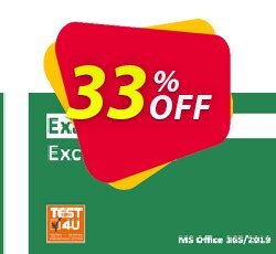 MO-201 Excel Expert Exam - Office 365 & Office 2019 - English version - 25 hours of access Stunning promotions code 2024