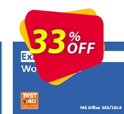 MO-101 Word Expert Exam - Office 365 & Office 2019 - English version - 25 hours access Big promotions code 2024