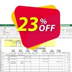 Employee Scheduling Spreadsheet Amazing discount code 2022