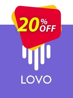 20% OFF LOVO Studio Freelancer - Annually  Coupon code