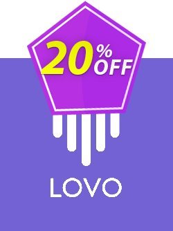 20% OFF LOVO Studio Unlimited (Annually), verified