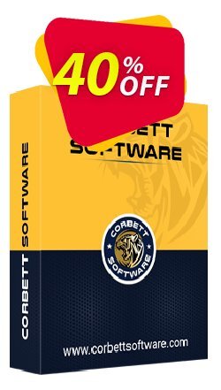 40% OFF Corbett Backup & Restore Wizard Coupon code