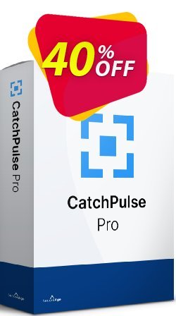 40% OFF CatchPulse - 14 Device - 1 Year  Coupon code