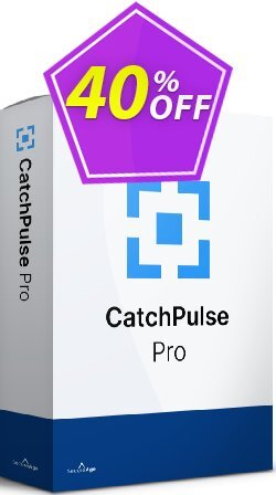 40% OFF CatchPulse Pro - 19 Device - 1 Year  Coupon code