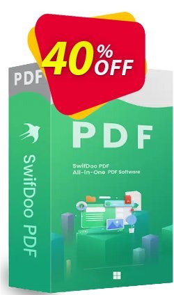 40% OFF SwifDoo PDF Annual Coupon code